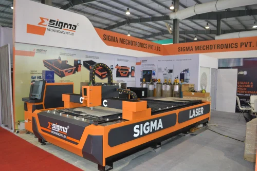Sigma Mechatronics Laser Cutting Machine Display