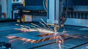 Laser Cutting Machine in Action